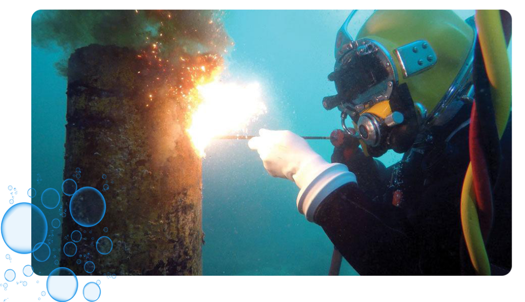 Under water welding